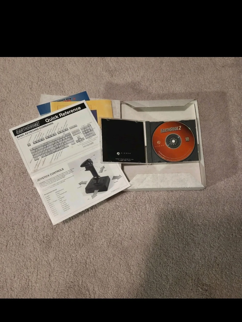 Earth Siege 2 PC Big Box Game Windows 1995 CD ROM